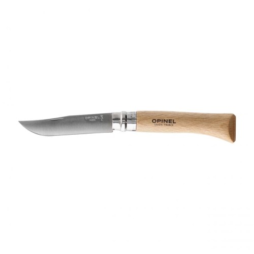 Noz składany Opinel 10 inox buk