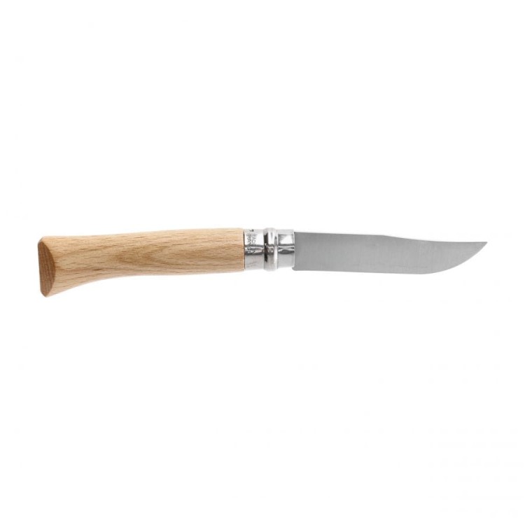 Noz składany Opinel 10 inox buk
