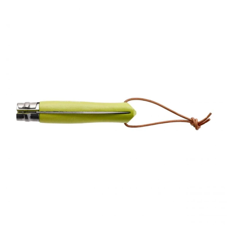 Noz składany Opinel Colorama 07 inox grab limonkowy