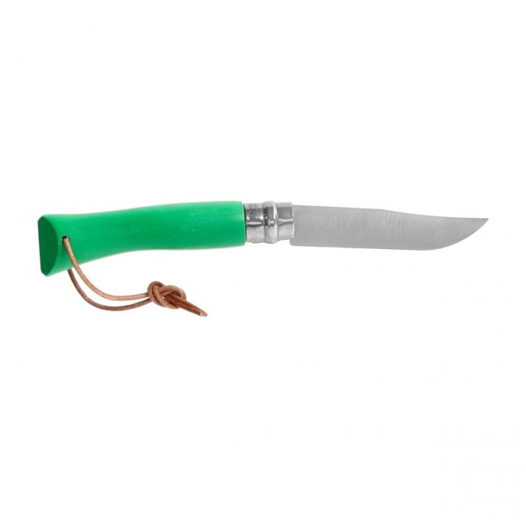 Noz składany Opinel Colorama 07 inox grab zielony