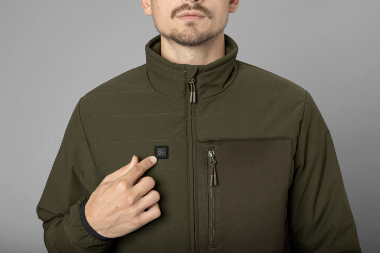 Kurtka Meska Seeland Celsius Heat Pine green