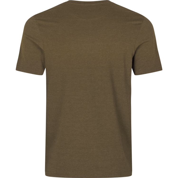 T-shirt-Meski-Seeland-Bird-Lover-Dark-Olive-Melange