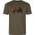 T-shirt-Meski-Seeland-That-Time-Pine-green-melange