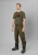 T-shirt-Meski-Seeland-That-Time-Pine-green-melange