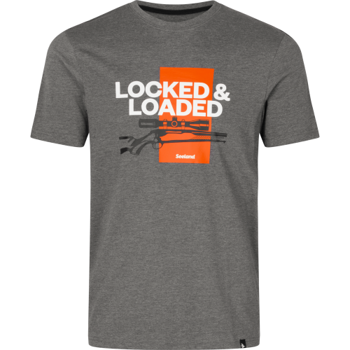 T-shirt-Meski-Seeland-Loaded-Grey-Melange