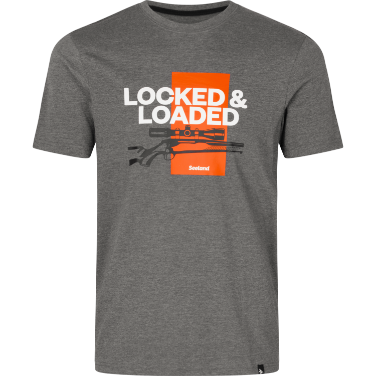 T-shirt-Meski-Seeland-Loaded-Grey-Melange