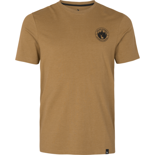 T-shirt-Meski-Seeland-Saker-Antique-Bronze-Melange
