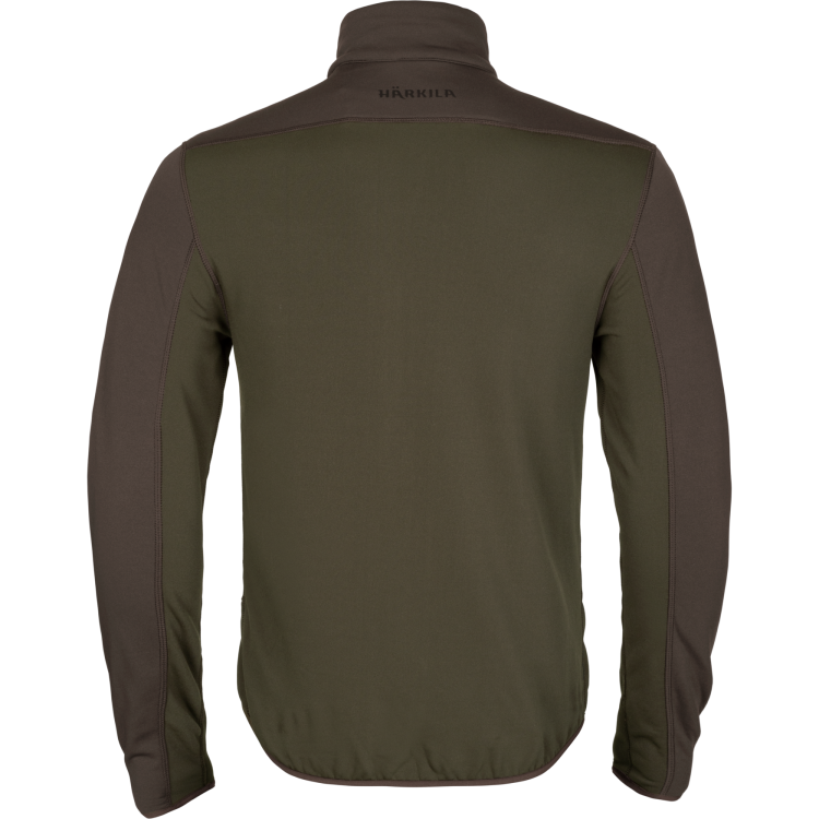 Bluza polarowa Meska Harkila Olaf Willow Green Shadow Grey