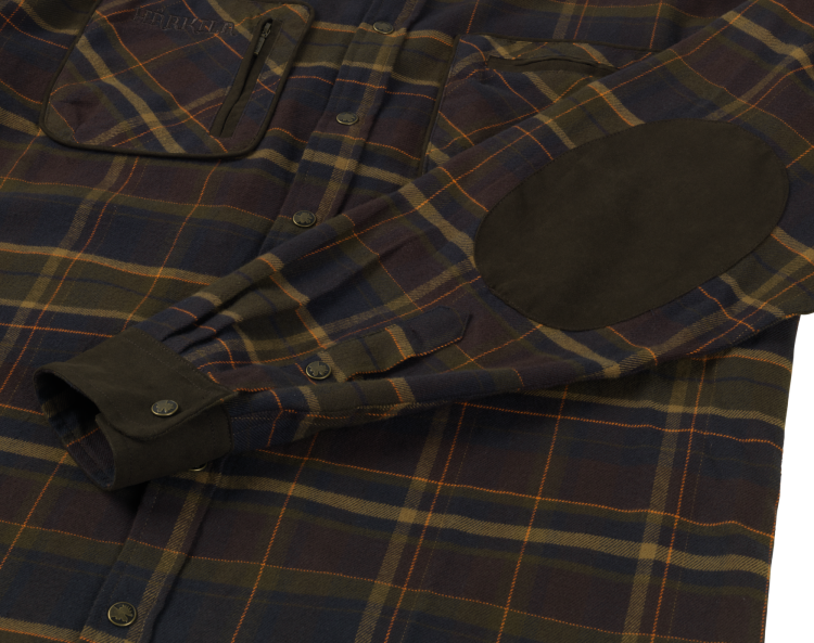 Koszula Męska Pajala Harkila Mellow brown check