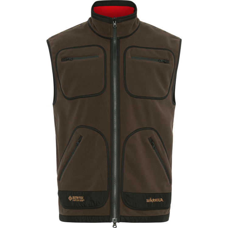 Kamizelka Męska dwustronna Harkila Kamko Brown Red