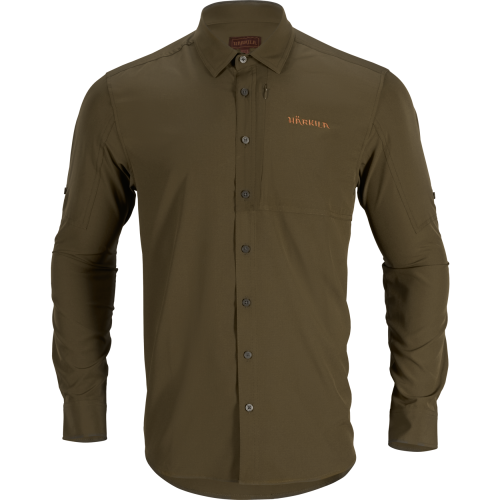 koszula-meska-na-polowanie-mysliwska-harkila-trail-zielona-przeciw-owadom-kleszczom-muchom-antyinsektowa-