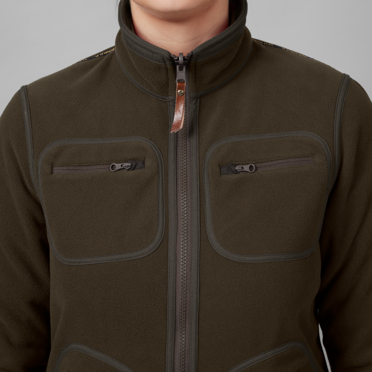 Dwustronny polar Damski Harkila Kamko Brown/Red