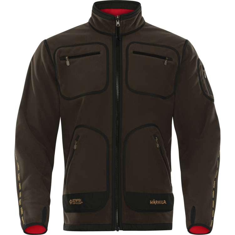 Kurtka polarowa Meska Harkila Kamko WSP Brown Red