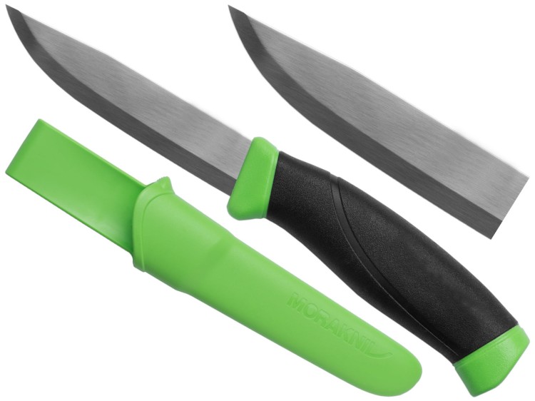 Noz Morakniv Companion zielony stal nierdzewna