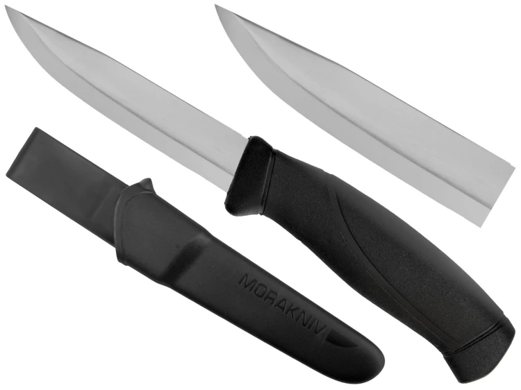 Noz Morakniv Companion czarny stal nierdzewna