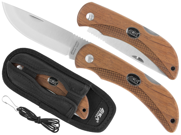 Noz Eka skladany Swede 10 wood