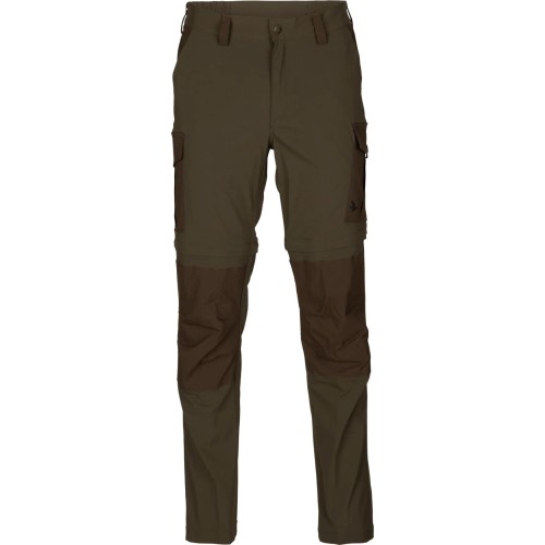 Spodnie-Meskie-Seeland-2w1-Birch-Zip-off-Green-Brown