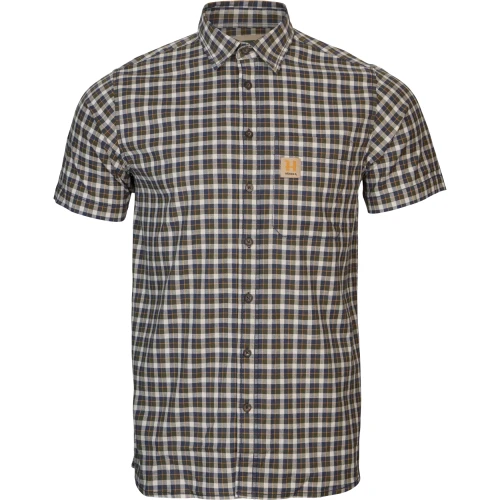 Koszula Męska Härkila Fjell Naval Blue Check