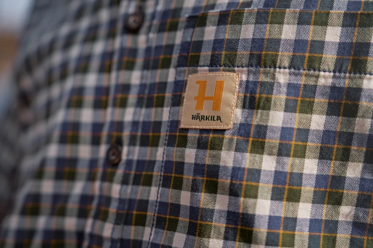 Koszula Męska Härkila Fjell Naval Blue Check