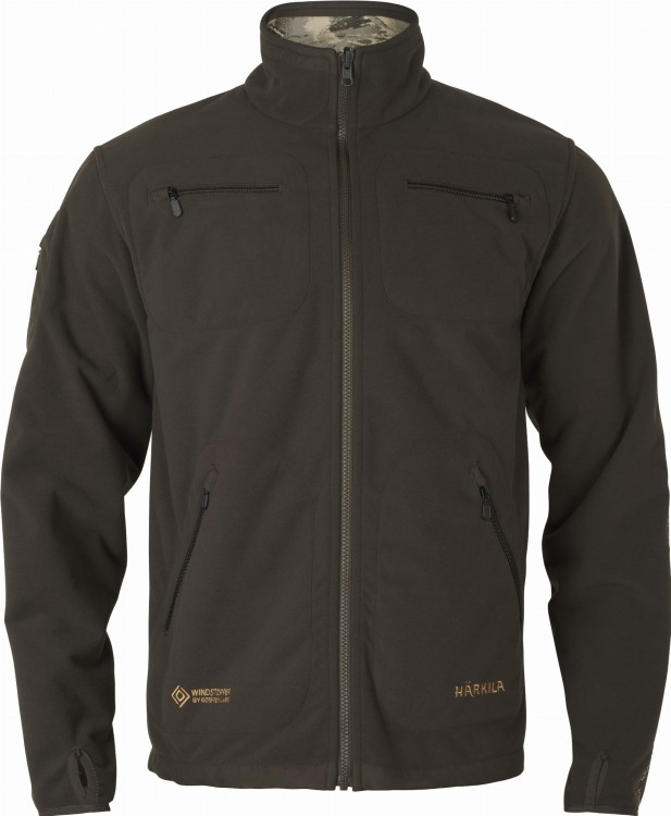 Kurtka polarowa Meska Harkila Kamko WSP Mountain AXIS MSP®Mountain Shadow brown