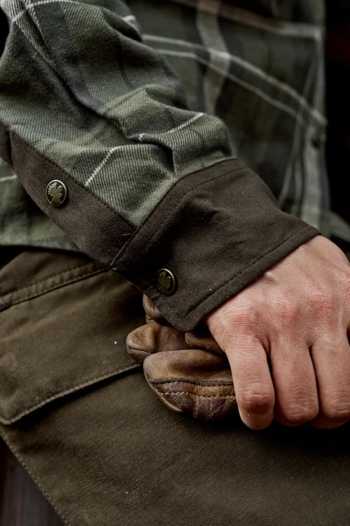 Koszula Damska Pajala Harkila Olive check