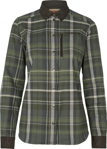 Koszula Damska Pajala Harkila Olive check