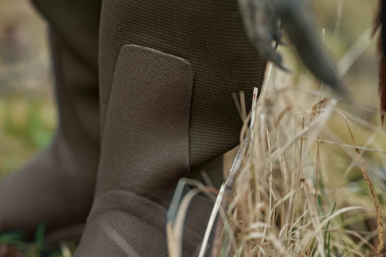 Kalosze-Harkila-Forester-Textile-Willow-green-Deep-brown