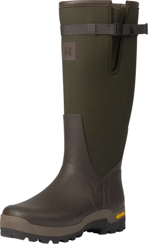 Kalosze-Harkila-Forester-Textile-Willow-green-Deep-brown
