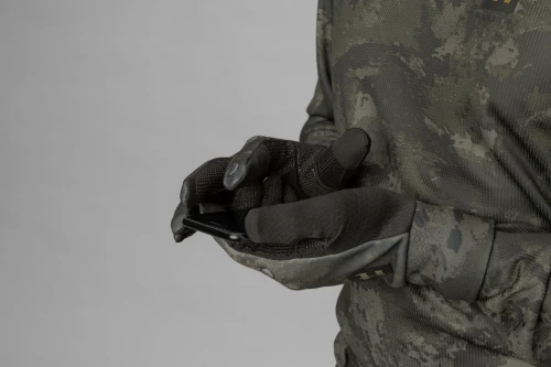 Rekawiczki Harkila NOCTYX camo fleece AXIS MSP Black