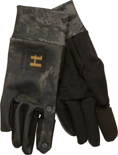 Rekawiczki Harkila NOCTYX camo fleece AXIS MSP Black