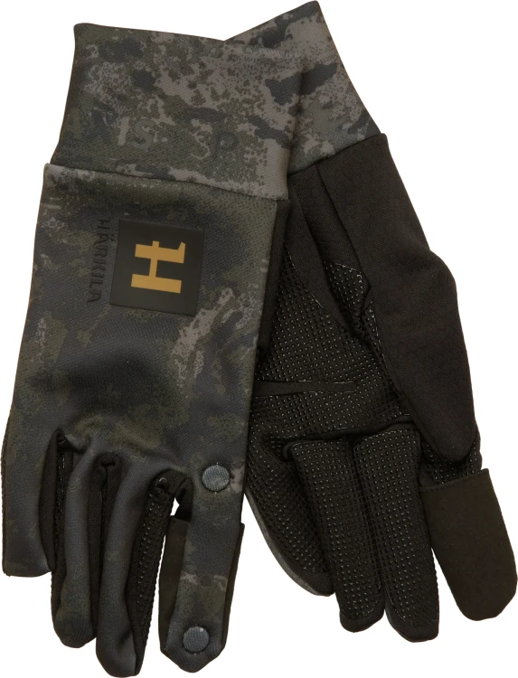 Rekawiczki Harkila NOCTYX camo fleece AXIS MSP Black