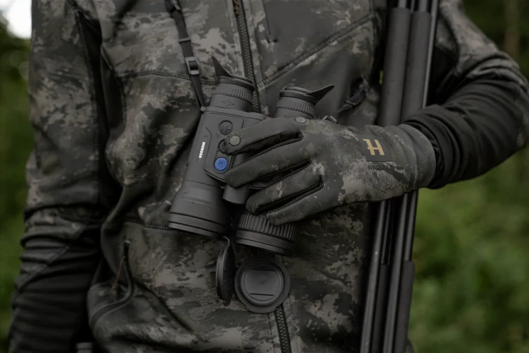 Rekawiczki Harkila NOCTYX camo fleece AXIS MSP Black