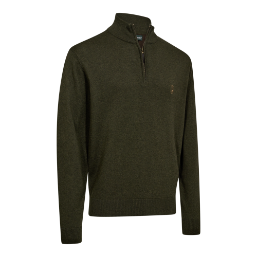 sweter-merino-welniany-na-polowanie-elgancki-dla-mysliwego-mysliwski-brazowy-zielony