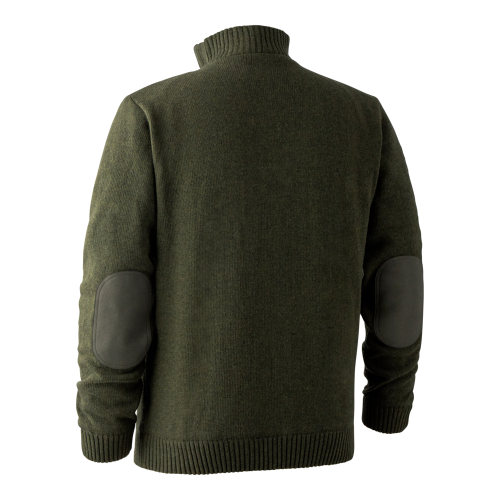 sweter-meski-dla-mysliwego-deerhunter-zielony-cieply-gruby-zimowy