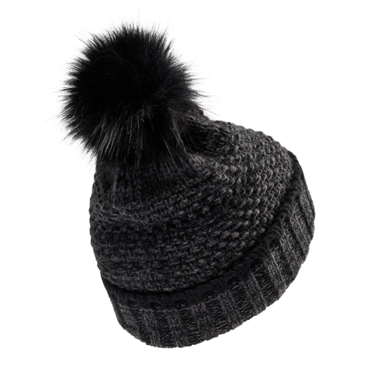 Czapka-DEERHUNTER-Lady-Knitted-Black-6486-999