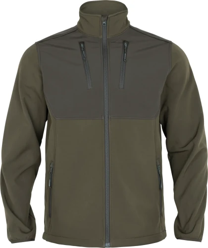 Kurtka Meska Harkila Scandinavian softshell Willow green Shadow brown
