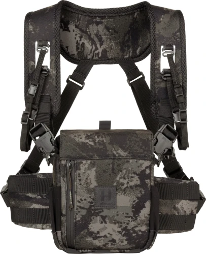 Szelki i pokrowiec na lornetkę Harkila NOCTYX Bino Harness AXIS MSP Black