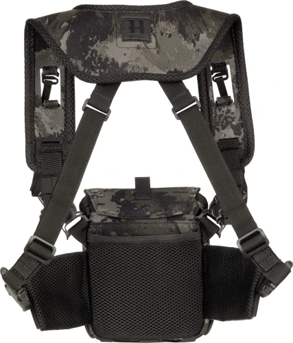 Szelki i pokrowiec na lornetkę Harkila NOCTYX Bino Harness AXIS MSP Black