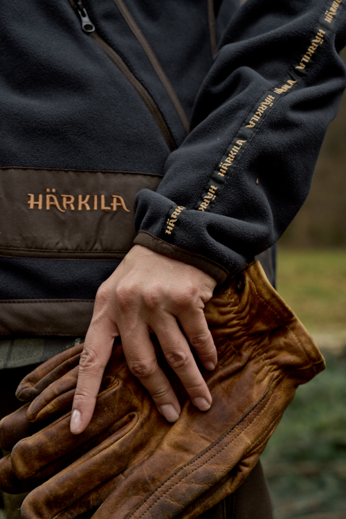 Dwustronny polar Damski Harkila Kamko Willow green Deep well