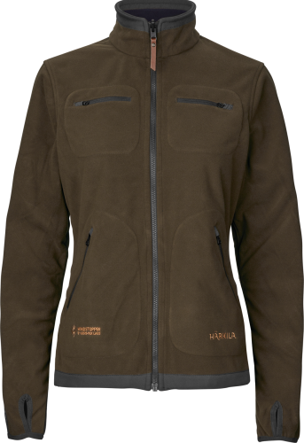 Dwustronny polar Damski Harkila Kamko Willow green Deep well