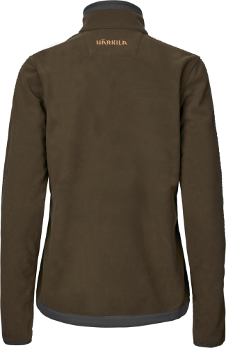 Dwustronny polar Damski Harkila Kamko Willow green Deep well