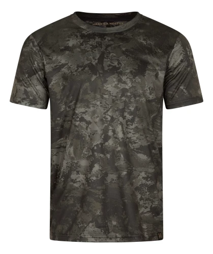 T-shirt Meski Harkila NOCTYX camo AXIS MSP Black Black