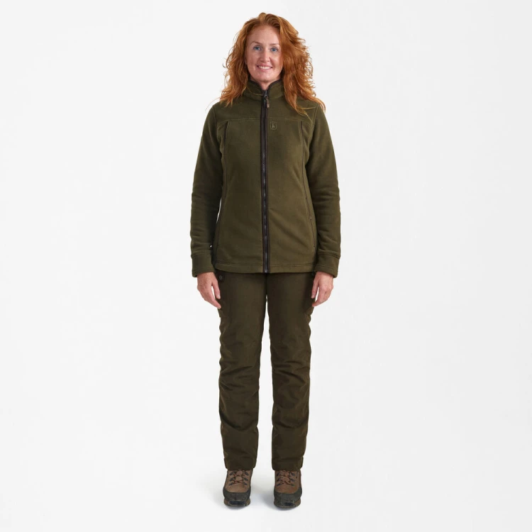 Polar-Damski-DEERHUNTER-Lady-Eagle-Fleece-Tarmac-Green
