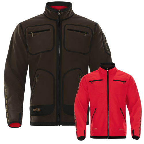 Kurtka polarowa Meska Harkila Kamko WSP Brown Red