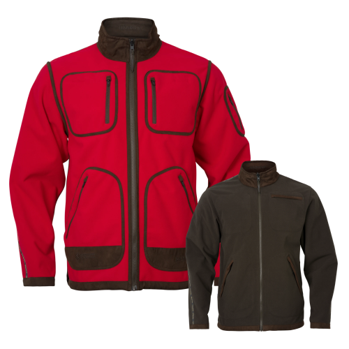 Kurtka polarowa Meska Harkila Kamko Regal Red/Brown
