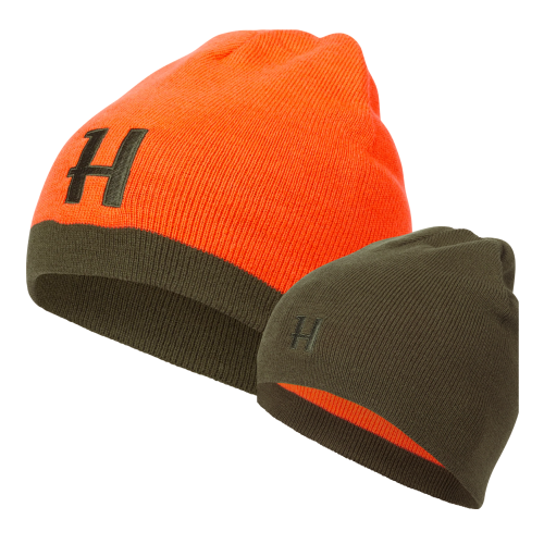 Dwustronna-czapka-Harkila-Willow-green-Orange-na-zbiorowki