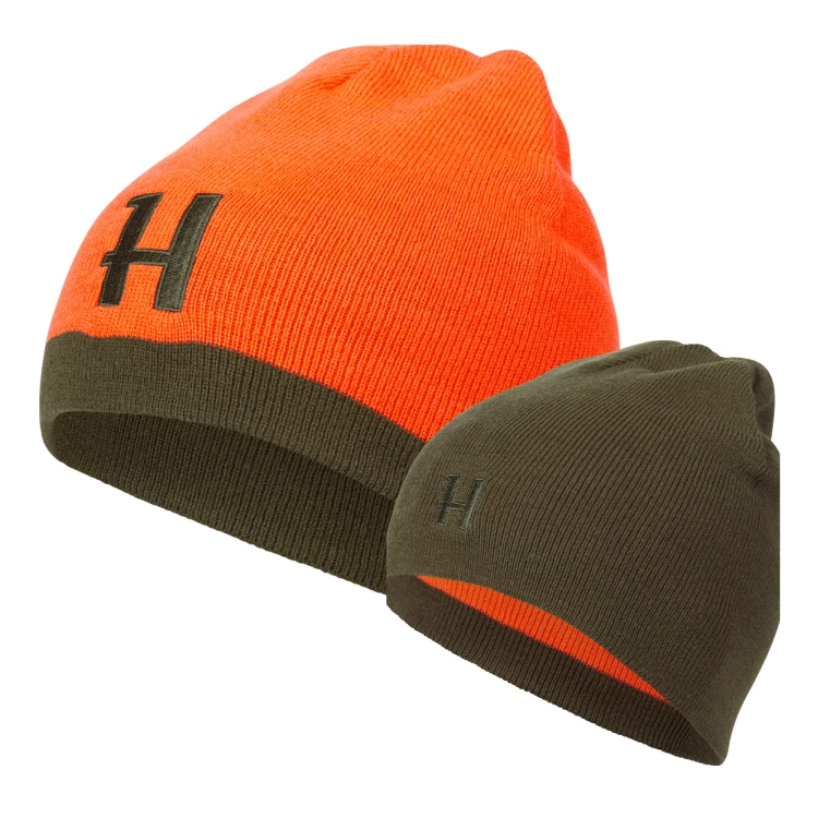 Dwustronna-czapka-Harkila-Willow-green-Orange-na-zbiorowki