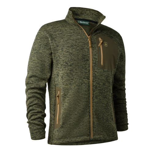Polar DEERHUNTER Sarek Knitted Olive Night melange (365) 5985