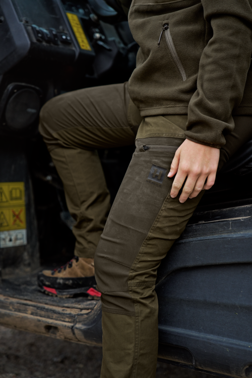 Spodnie Damskie Harkila Fjell Dark olive/Willow green