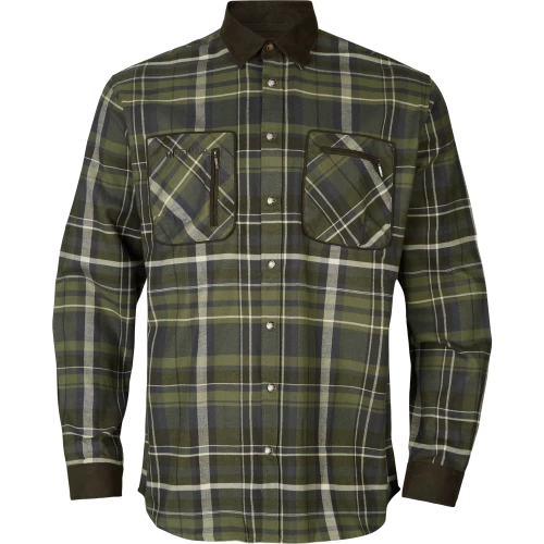 Koszula Meska Pajala Harkila Olive check